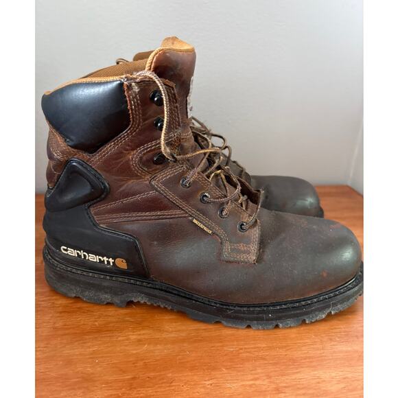 Carhartt Mens CMW6220 Safety Toe Work Boot, Size 12 Bison Brown Slip Resistant main image 8